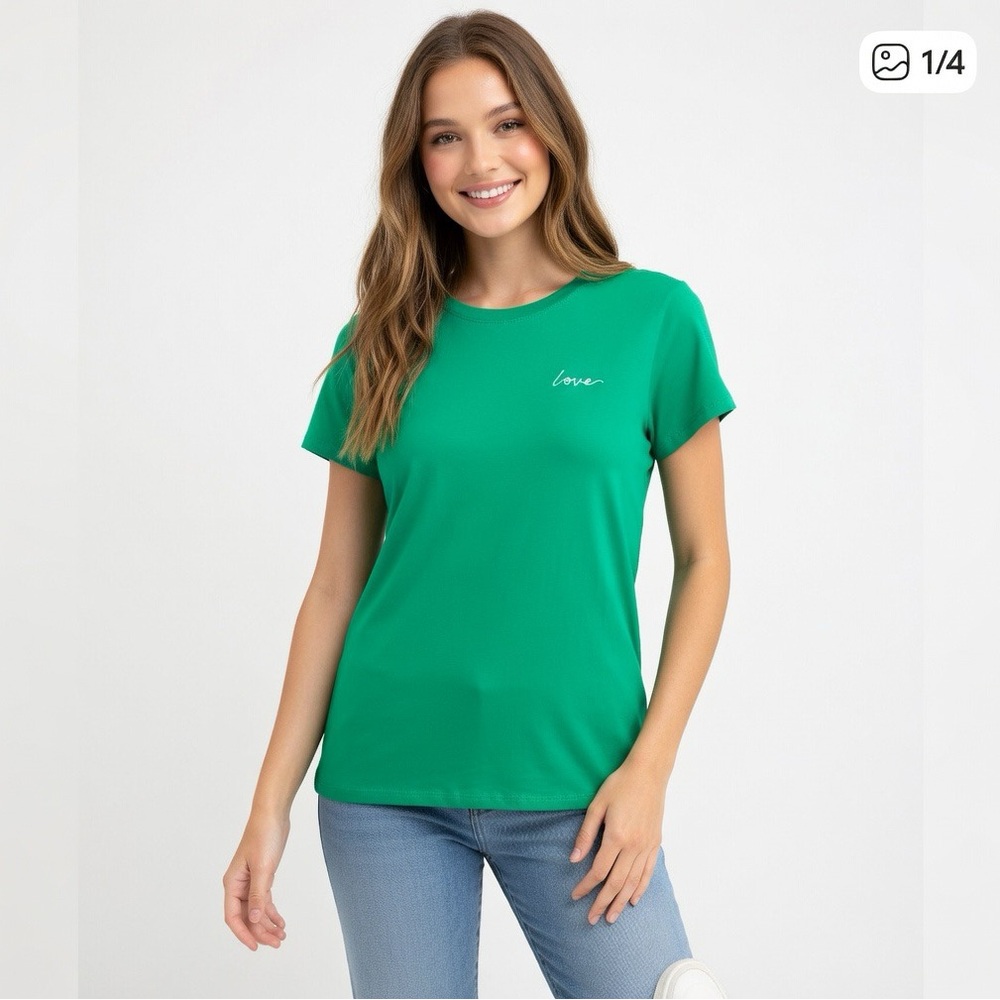 Brit ny casual love t-shirt